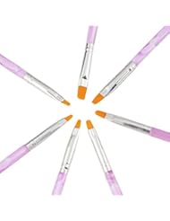 Beauty: Everydaysource? 7pc UV Gel Acrylic Nail Art Tips Builder Brush Pen