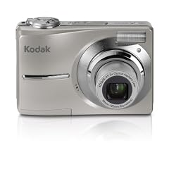 Kodak C1013 Digitalkamera (10 Megapixel, 3fach optischer Zoom, 2,4'' Farbdisplay) silber