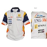 Renault F1 Alonso Team Sponsor Polo, XXL