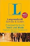 Produkt-Bild: Langenscheidt Praxisw&ouml;rterbuch Textil und Mode: Englisch-Deutsch-Franz&ouml;sisch-Italienisch