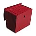Wilson Jones ColorLife Z to Z Expanding File, 10" x 12" Expands to 18" File Capacity, with Velcro Gripper Flap (WCCC7117A-R)