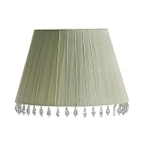 read full review Laura Ashley SBD413 Aida 13.5-Inch Barrel Shade, Sage