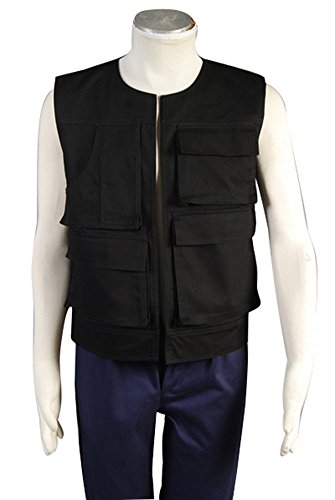 Men's ANH A New Hope Han Solo Vest Cosplay Costume
