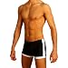 Mens Black Insert Boxer Swimsuit Gary Majdell Sport