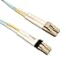 Tripp Lite 10Gb Duplex Multimode 50/125 OM3 LSZH Fiber Patch Cable (Mini-LC / LC) - Aqua, 2M (6-ft.)(N836-02M)