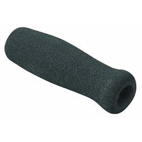 Mabis Dmi Healthcare Offset Foam Hand Grip Replacement, Black, One