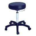Ironman Rolling Massage Stool with Towel / Holster Bar (Blue)