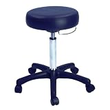 Ironman Rolling Massage Stool with Towel / Holster Bar (Blue)