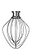 KitchenAid K45WW Wire Whip for Tilt-Head Stand Mixer, Stainless Steel