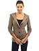 PattyBoutik Women's Wool Blend Hooded Cable Cardigan