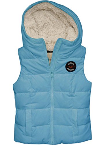 (ホリスター) Hollister Co. レディース ジャケット アウター フード付き ダウンベスト(down vest) 中綿ベスト [並行輸入品]