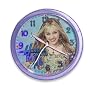 Hannah Montana Sparkling Wall Clock with Silver Glitter