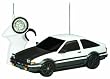 AERO R/C ドリフトパッケージライト 頭文字D トヨタ スプリンタートレノ (AE86)