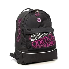 Animal Rucksack Backpack - Black Ruby