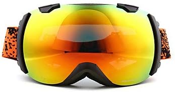 naluo BASTO Dark Gray Frame Anti-UV Mirror Lens Skiing Snow Goggles