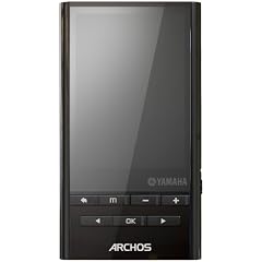 Archos 24y vision Player MP4-Player mit Yamaha Sound Technologie, 8 GB, 6,1 cm (2.4 Zoll) Farb-Display, FM-Radio, Mikro