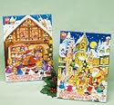 Pea Traditional Advent Calendar with 24 Milk Chocolate Treats 50g