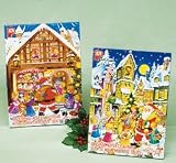 Pea Traditional Advent Calendar with 24 Milk Chocolate Treats 50g