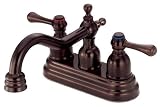 Danze D301057RB Opulence Two Handle Centerset Lavatory Faucet, Oil Rubbed Bronze