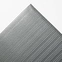 CROWN MATS & MATTING FJS736GY Ribbed Antifatigue Mat Vinyl 27 X 36 Gray