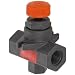 Hayward PVC Needle Valve, Globe Body, FPM Seal, 3/8" Threaded