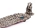 Petal Shaped Royal Silver Incense Stick Burner (Designs may vary)