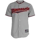Minnesota Twins replica Road Jersey - Grey/Navy XX Large