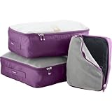 Lug Frommers Cargo 3-Piece Packing Squares, Plum Purple Lug Frommers Cargo 3-Piece Packing Squares, Plum Purple