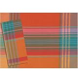 Sydney Plaid Placemat - Mango