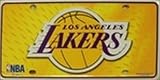 LA Lakers NBA License Plate Plates Tag Tags auto vehicle car front