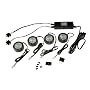 Westek XP40RC 20-Watt Xenon Accent Light Kit, 4-Pack, Bronze