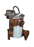 Liberty Pumps 253 1/3-Horse Power 1-1/2-Inch Discharge 250-Series Cast Iron Automatic Submersible Sump/Effluent Pump