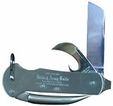 Fox British Issue Army Clasp Knife, Silver