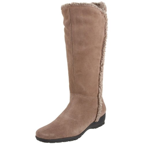 Bandolino Women's Yoelia Boot,Dark Grey Suede,6.5 M US