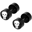 0 Gauge The Punisher Cheater Plugs Set