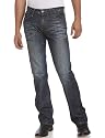 Monarchy Men's Skewed Flap Pocket Jean