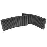 Auralex MAX200CHA MAX-Wall 200 in Charcoal; 2- 20x48x4.75 Panels; No MAX Stand
