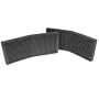 Auralex MAX200CHA MAX-Wall 200 in Charcoal; 2- 20x48x4.75 Panels; No MAX Stand