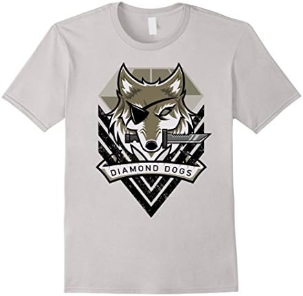 Men's Dogs of War Shirt | Video Game T-shirt Medium Silver