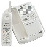 Panasonic KXTC1503W 900 MHz Cordless Phone with Answering Device (White)