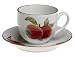 Royal Worcester Evesham Gold Porcelain 8-Ounce Tea Cup and Saucer