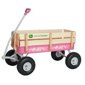 John Deere 36" Pink Steel Stake Wagon