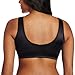 Glamorise Women's Complete Comfort Front Close Leisure Bra, Black, 42DD/F