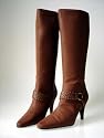Couture Discount Damenstiefel Fashion Slouch Boots braun (ST46)