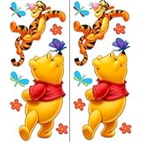Decorative Mini Wall Stickers - Pooh and Tigger