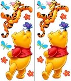 Decorative Mini Wall Stickers - Pooh and Tigger