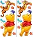 Decorative Mini Wall Stickers - Pooh and Tigger
