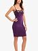 GUESS by Marciano Jacinda Beaded Sweater Dress, PURPLE (M)