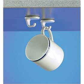 <b>Adhesive Utility Hooks - (White)</b>
