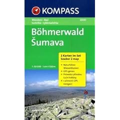 B�hmerwald/Sumava. 1 : 50 000. Wanderkarten-Set mit Naturf�hrer D/CZ in der Nylontasche. Wandern, Rad. GPS-genau